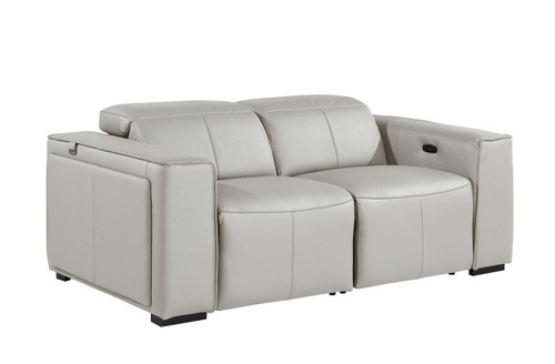 1224 - 2-Piece Modular Power Reclining Loveseat In With 2 Power Recliners & Power Headrests