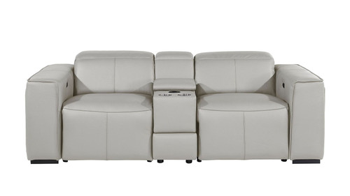 1224 - 3-Piece Modular Power Reclining Loveseat In With 2 Power Recliners & Power Headrests