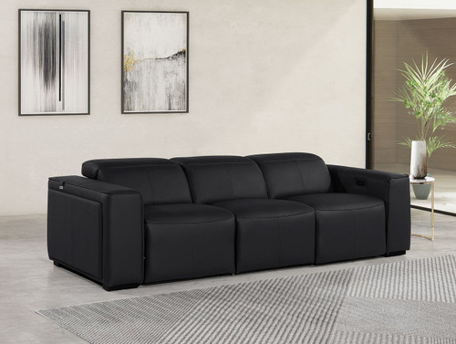 1224 - 3-Piece Modular Power Reclining Sofa In With 2 Power Recliners & Power Headrests
