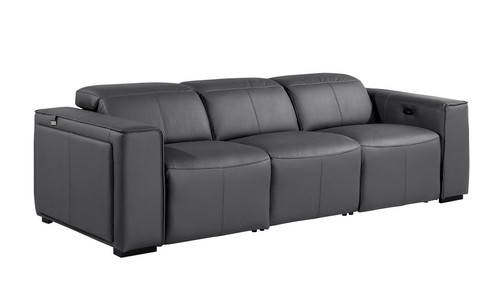 1224 - 3-Piece Modular Power Reclining Sofa In With 3 Power Recliners & Power Headrests
