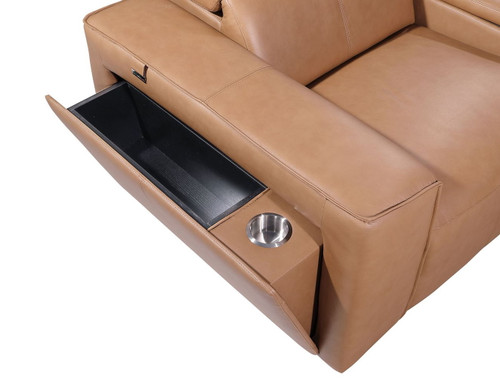 1224 - 7-Piece Modular Power Reclining Sofa, Loveseat & Chair Set In With 6 Power Recliners & Power Headrests