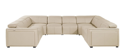 1224 - 8-Piece U-Shaped Sectional Sofa In With 4 Power Recliners & Power Headrests