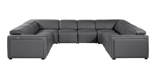 1224 - 8-Piece U-Shaped Sectional Sofa In With 4 Power Recliners & Power Headrests