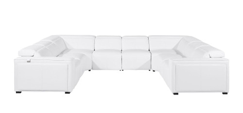 1224 - 8-Piece U-Shaped Sectional Sofa In With 4 Power Recliners & Power Headrest
