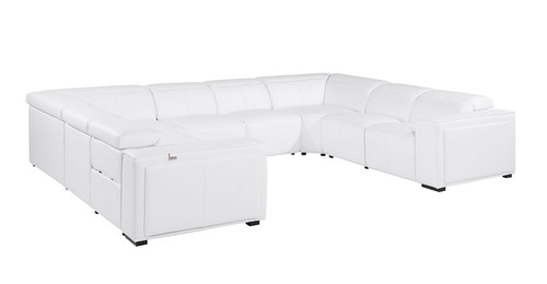 1224 - 8-Piece U-Shaped Sectional Sofa In With 4 Power Recliners & Power Headrest