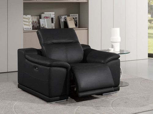2679 - Power Reclining Chair With Power Headrest In Genuine Leather
