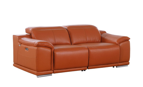 9762 - 2-Piece Modular Power Reclining Console With 2 Power Recliners In
