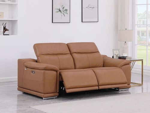 9762 - 2-Piece Modular Power Reclining Console With 2 Power Recliners In