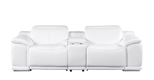 9762 - 3-Piece Modular Power Reclining Console Loveseat With 2 Power Recliners In