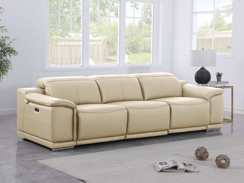 9762 - 3-Piece Modular Power Reclining Sofa With 3 Power Recliners In