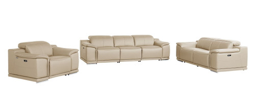 9762 - 6-Piece Modular Power Reclining Sofa, Loveseat And Chair Set With 6 Power Recliners In
