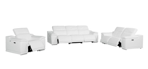 9762 - 6-Piece Modular Power Reclining Sofa, Loveseat And Chair Set With 6 Power Recliners In