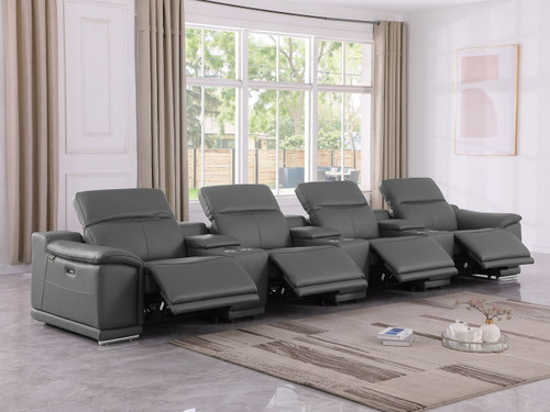 9762 - 7-Piece Modular Power Reclining Sofa With 4 Power Recliners