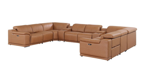 9762 - 10-Piece U-Shaped Sectional Sofa With 4 Power Recliners
