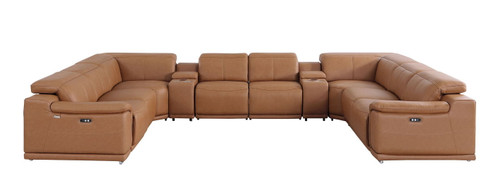 9762 - 10-Piece U-Shaped Sectional Sofa With 4 Power Recliners