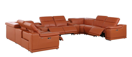 9762 - 10-Piece U-Shaped Sectional Sofa With 4 Power Recliners