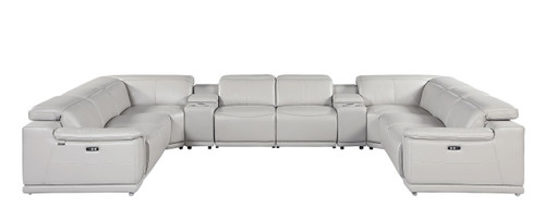 9762 - 10-Piece U-Shaped Sectional Sofa With 4 Power Recliners