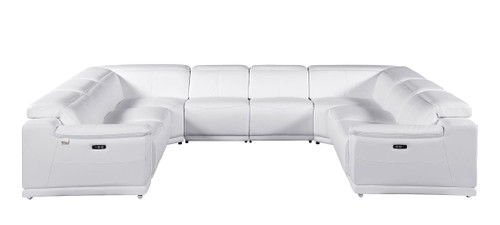 9762 - 8-Piece U-Shaped Sectional Sofa With 4 Power Recliners