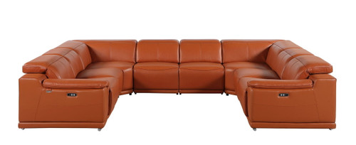 9762 - 8-Piece U-Shaped Sectional Sofa With 4 Power Recliners