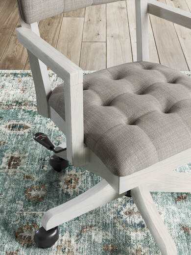 Dallas Office Chair in Antique White