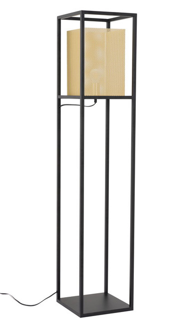 Yves - Floor Lamp - Gold & Black