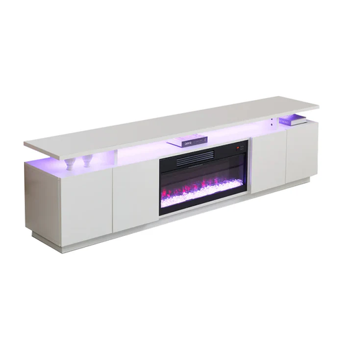 Fully Assembled 85" TV Cabinet-G1