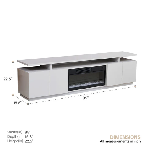 Fully Assembled 85" TV Cabinet-G1