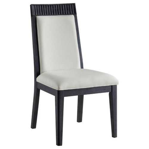 Brookmead - Dining Side Chair (Set of 2) - Ivory / Black