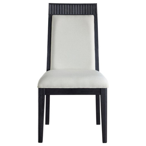 Brookmead - Dining Side Chair (Set of 2) - Ivory / Black