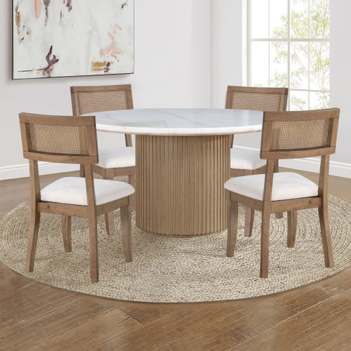 Colvin - Dining Set With Cane Chairs