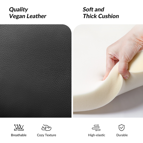 Jazm Faux Leather Swivel Rocker Manual Recliner