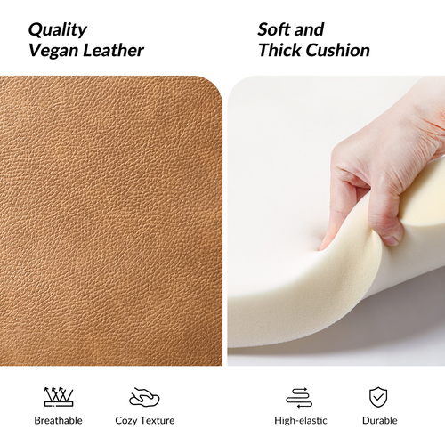 Jazm Faux Leather Swivel Rocker Manual Recliner