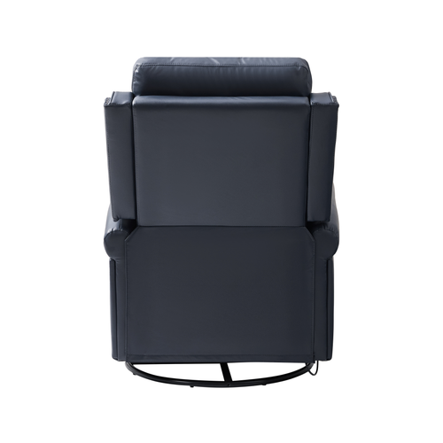 Jazm Faux Leather Swivel Rocker Manual Recliner