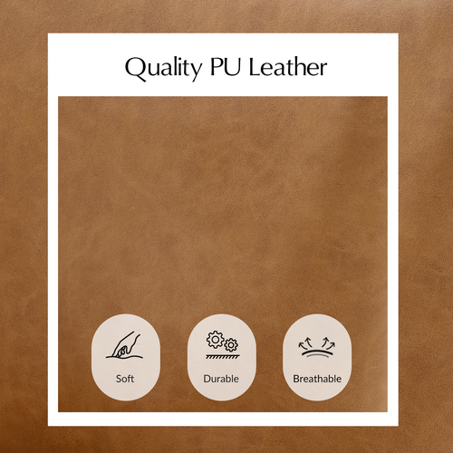 Perry Faux Leather Dining Chair (Set of 2)