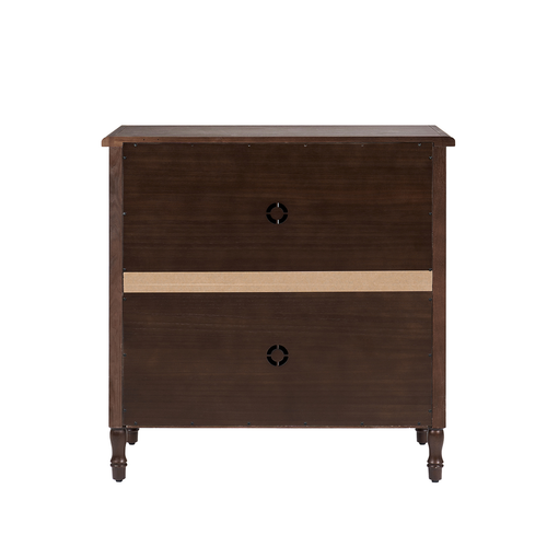 Fay Transitional 32.2 in. 2-Door Cabinet with Cable Management