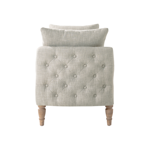 Reg 59 in. Bench with Solid Wood Legs