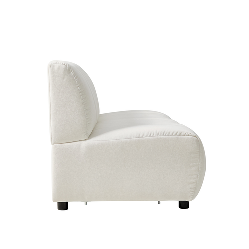 Josue 28 in. Armless 1-piece Modern Sectional Sofa