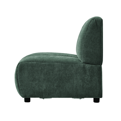 Josue 28 in. Armless 1-piece Modern Sectional Sofa