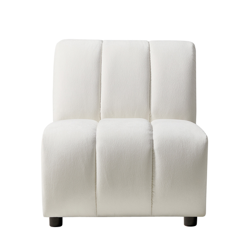 Josue 28 in. Armless 1-piece Modern Sectional Sofa