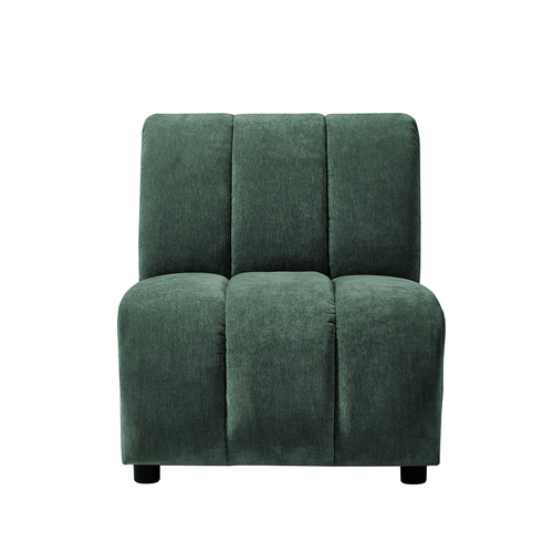 Josue 28 in. Armless 1-piece Modern Sectional Sofa