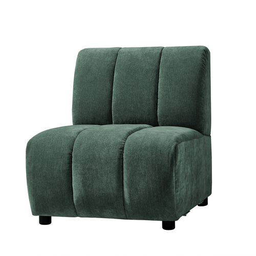 Josue 28 in. Armless 1-piece Modern Sectional Sofa