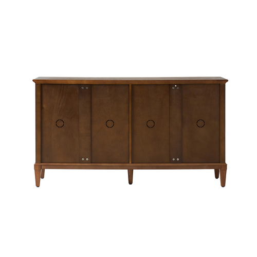 Pam 58 in. Wide 4 Door Wood Sideboard with Adjustable Shelves