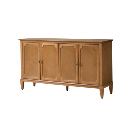 Pam 58 in. Wide 4 Door Wood Sideboard with Adjustable Shelves