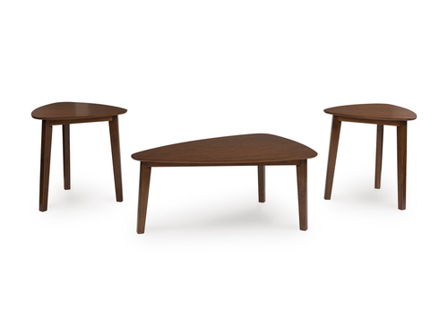 Marta Brown Occasional Table Set