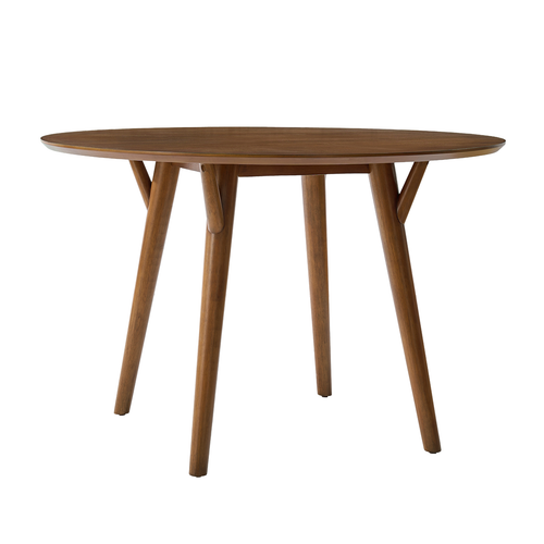 Eckhard 45 in. Round Wood Coffee Table with Solid Legs