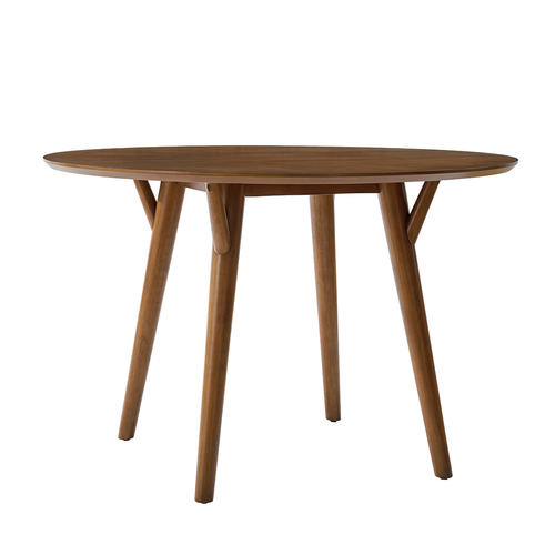 Eckhard 45 in. Round Wood Coffee Table with Solid Legs