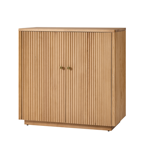 Bonnot 32 in. Tall 2-Door Wood Accent Cabinet with Adjustable Shelf