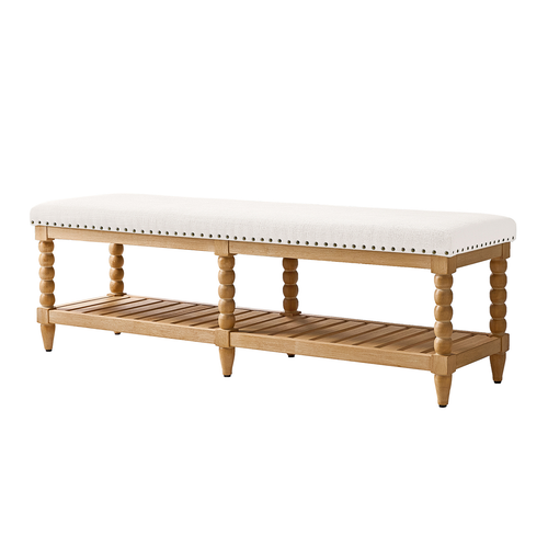 Juana 58 in. Bench with Open Storage