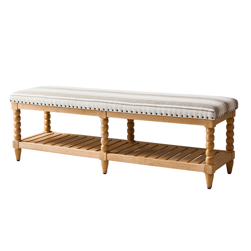 Juana 58 in. Bench with Open Storage