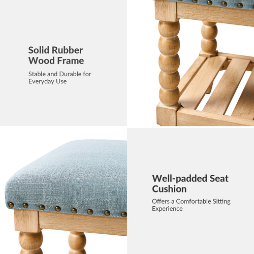 Juana 58 in. Bench with Open Storage